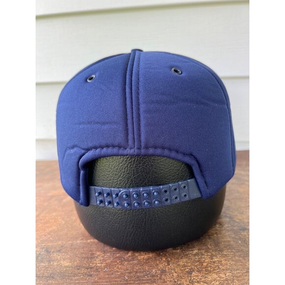 Vintage Mack Trucks Rutrough-Mack Inc. Navy Blue Snapback Hat X3 - Picture 2 of 4